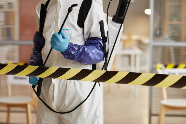 Professional Blood Cleanup technician working in San Lucas, CA